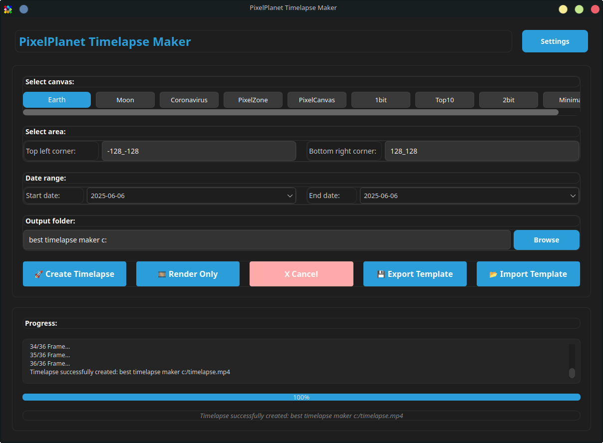Timelapse Maker Screenshot